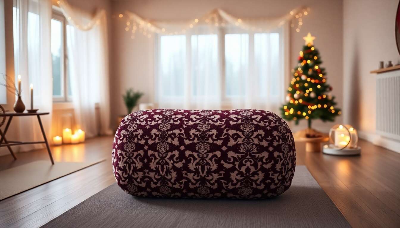 Bolster de yoga : confort et relaxation