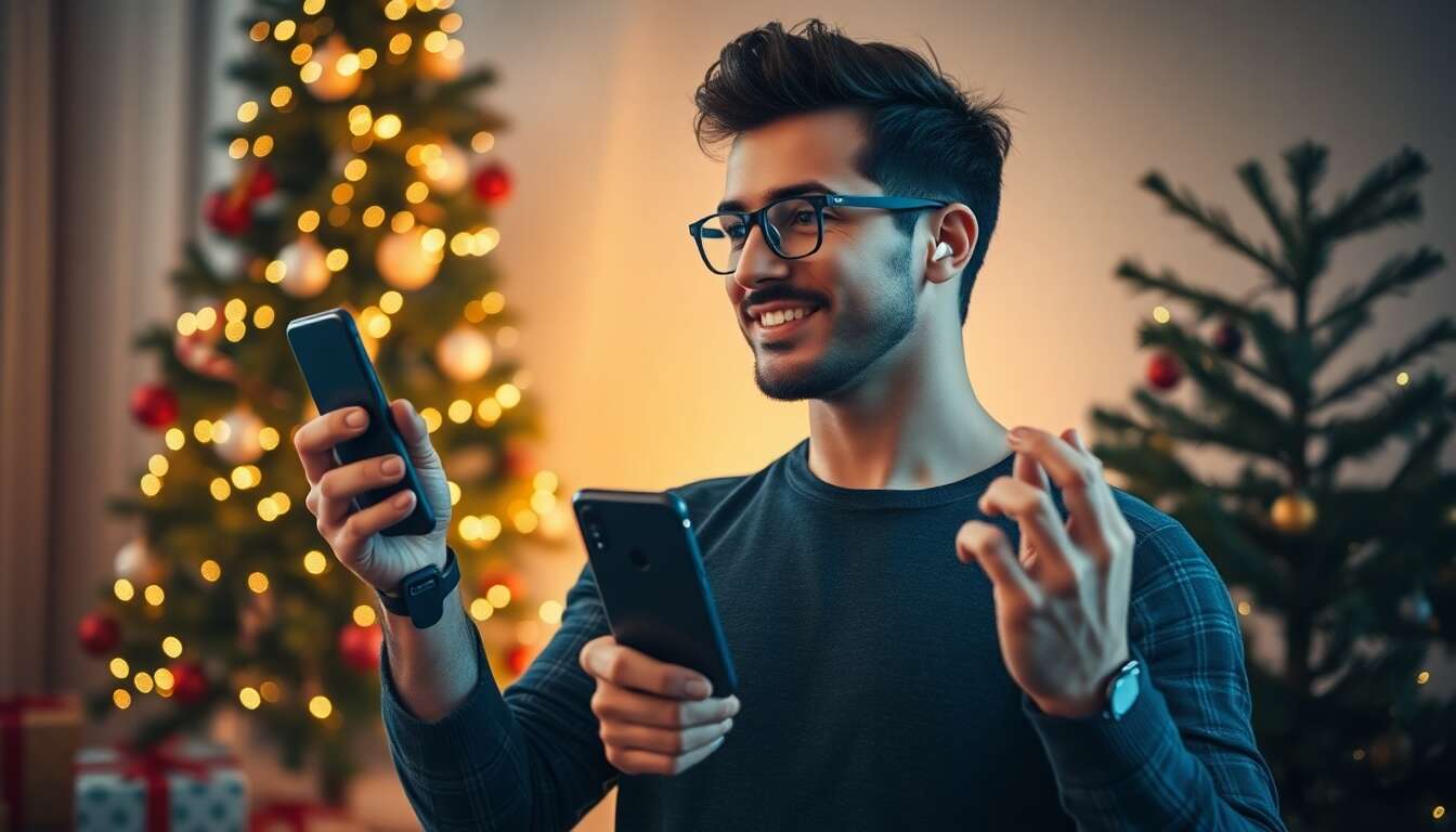 Cadeaux high-tech pour l'homme connect&eacute;