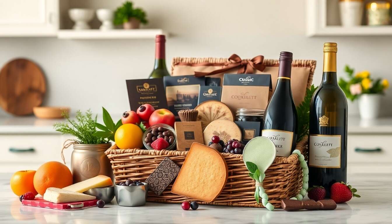 S&eacute;lection de paniers garnis pour elle