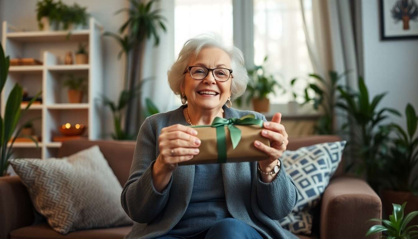 Id&eacute;es de cadeaux pour une mamie moderne