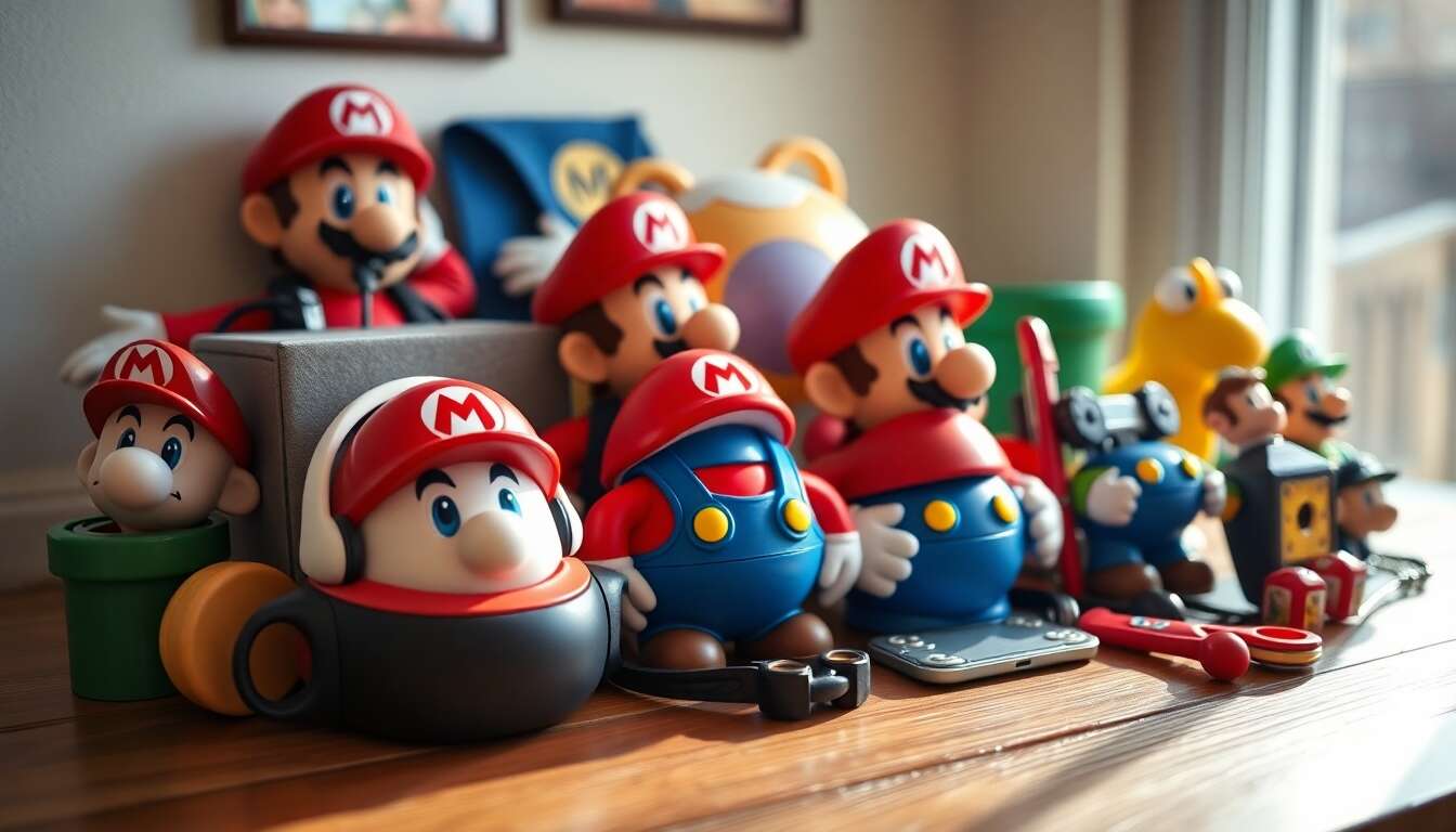 Accessoires vestimentaires super mario pour tous les &acirc;ges