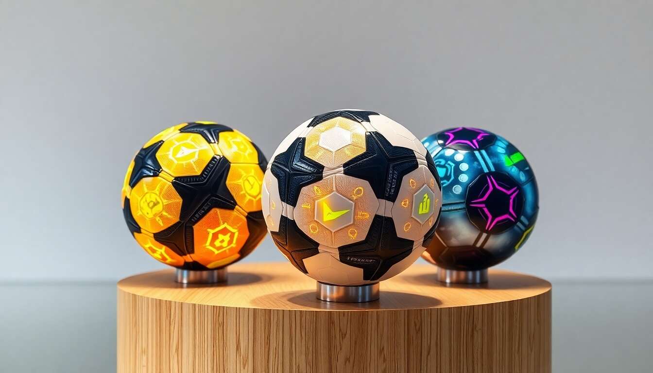 Les ballons high-tech : plaisir et innovation sur le terrain