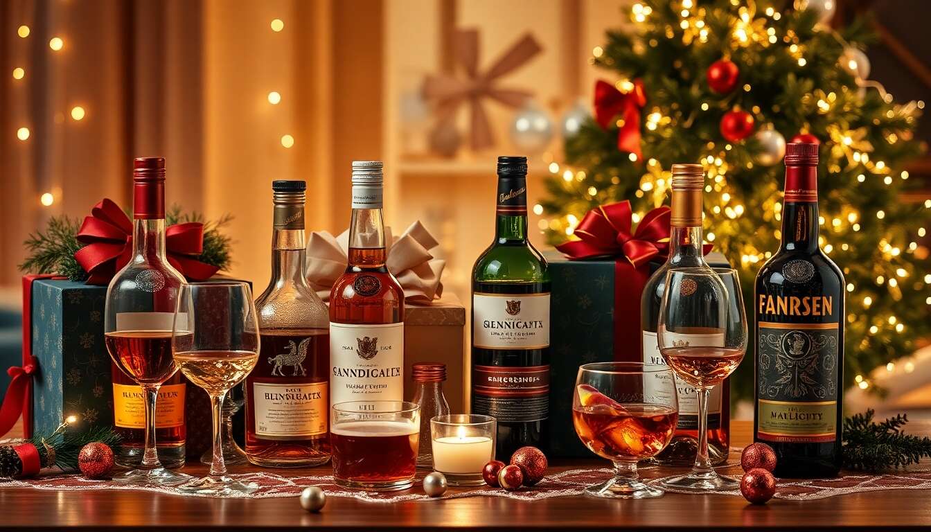Les spiritueux et boissons raffinées pour un noël élégant Les spiritueux et boissons raffinées pour un noël élégant