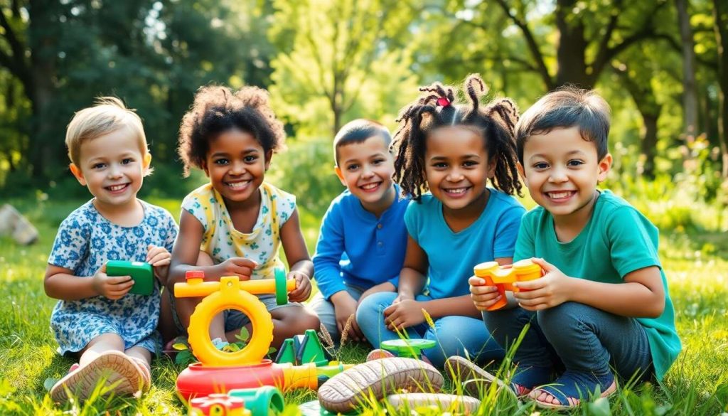 Écologiques et ludiques : jouets respectueux de l'environnement