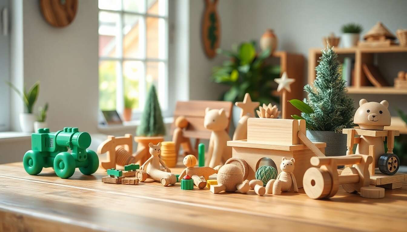 Les mat&eacute;riaux des jouets : recycl&eacute;s, naturels ou innovants