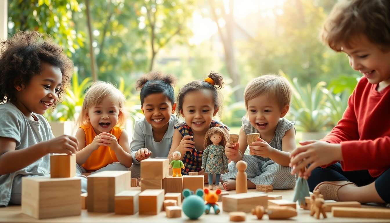 Jouets &eacute;cologiques pour chaque tranche d'&acirc;ge : une s&eacute;lection adapt&eacute;e