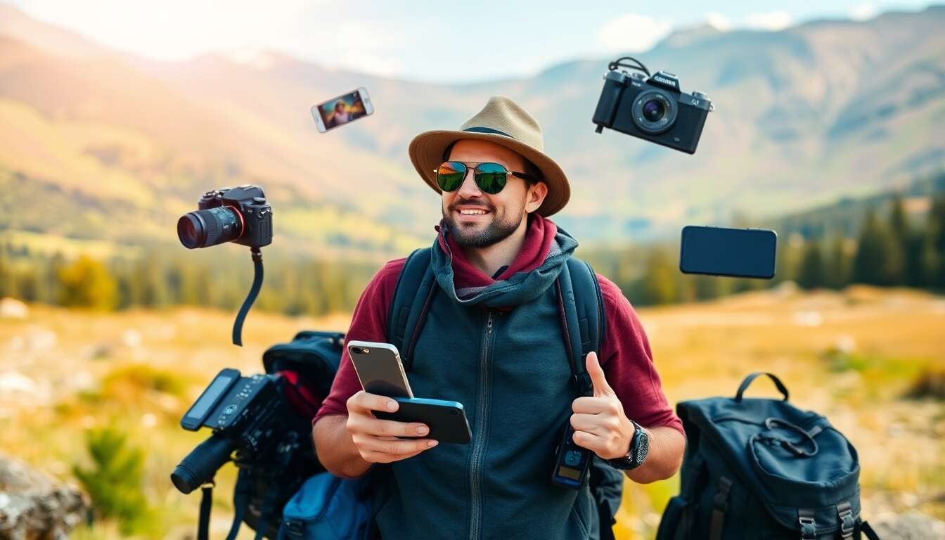 Objets pour capturer et partager ses souvenirs