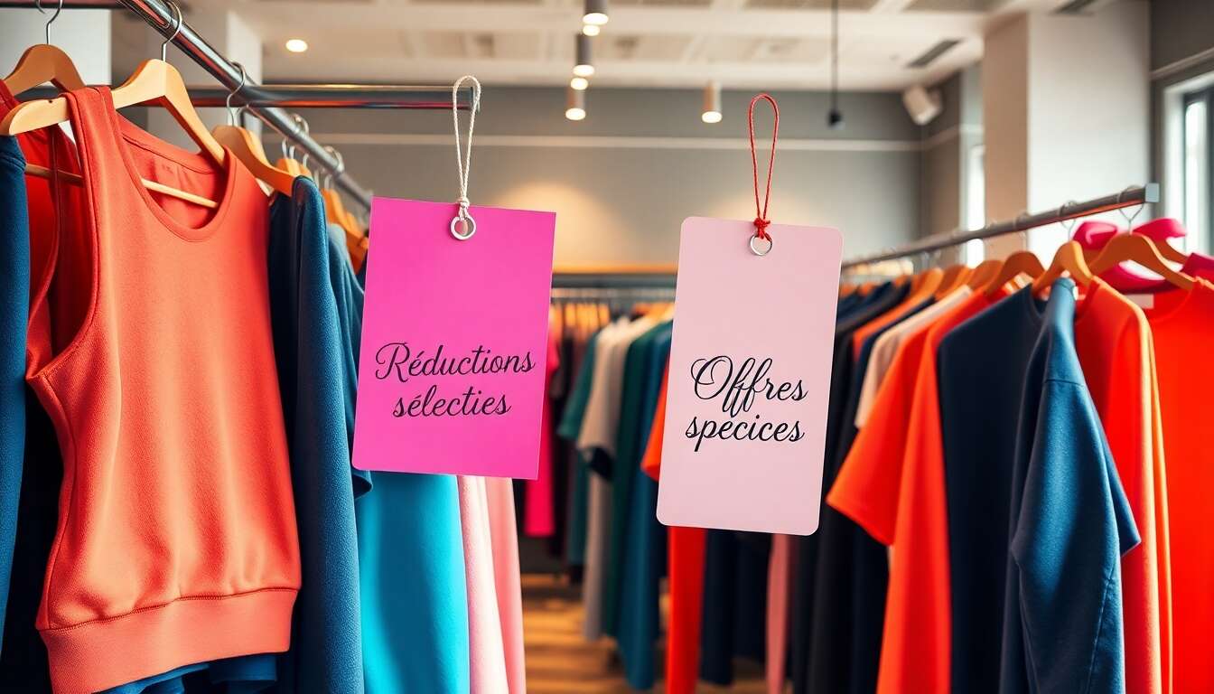 Offres et r&eacute;ductions sur les v&ecirc;tements sportifs