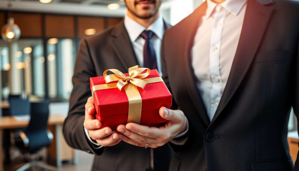 Stratégies pour offrir des cadeaux d'entreprise mémorables