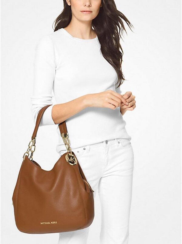 Michael Kors Lg Chain Shldr Tote, Bag