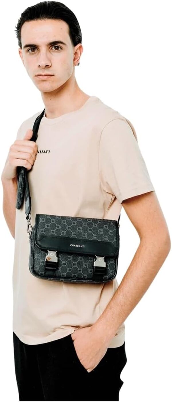 Chabrand Sacoche Ref 63844 111/100 Noir 23 * 18 * 6 cm