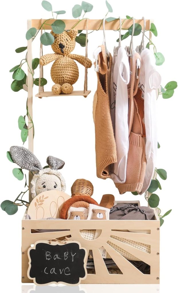 Avis sur l'armoire en bois panier cadeau pour fête prénatale