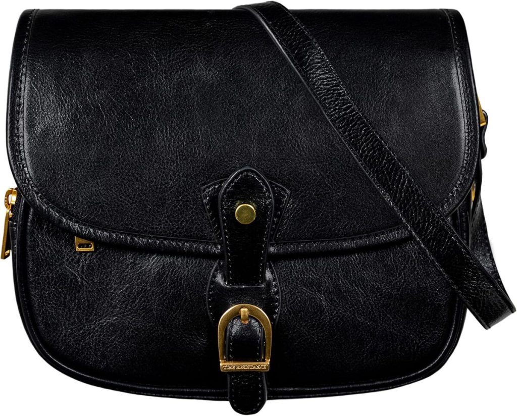 Avis sur le sac crossbody en cuir Time Resistance : élégance affirmée