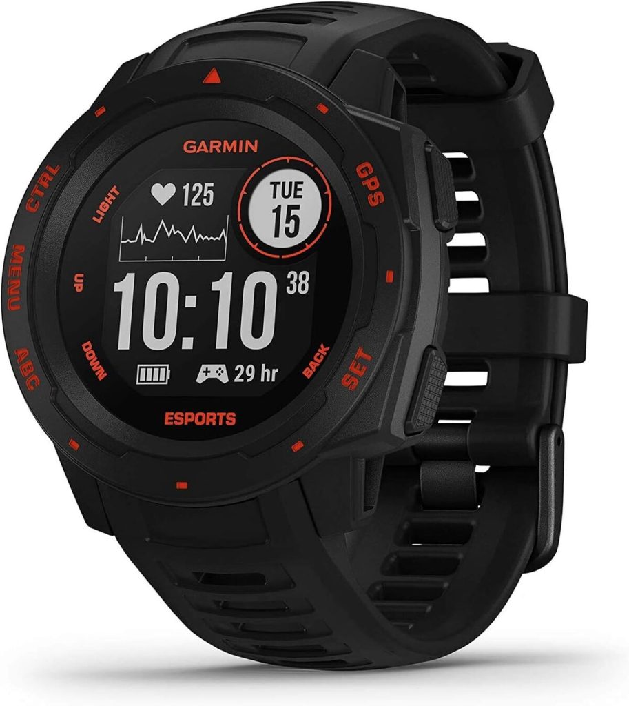 Test Garmin Instinct Esports Edition : montre GPS robuste pour gamers