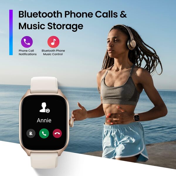 Amazfit GTS 4 Montre Connectée Alexa, Appel Bluetooth, 1.75