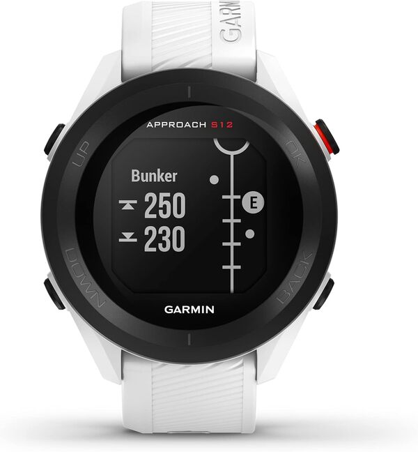 Garmin Approach S12 43 mm MIP Noir GPS (Satellite)