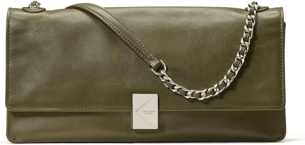 Avis sur le sac à bandoulière en cuir grainé kate spade Deco