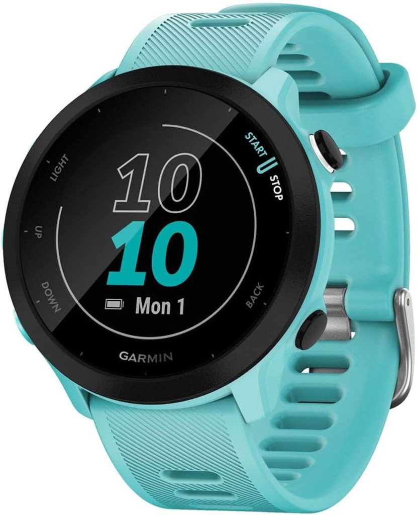 Test de la Garmin Forerunner 55 : montre GPS running et coach intégré