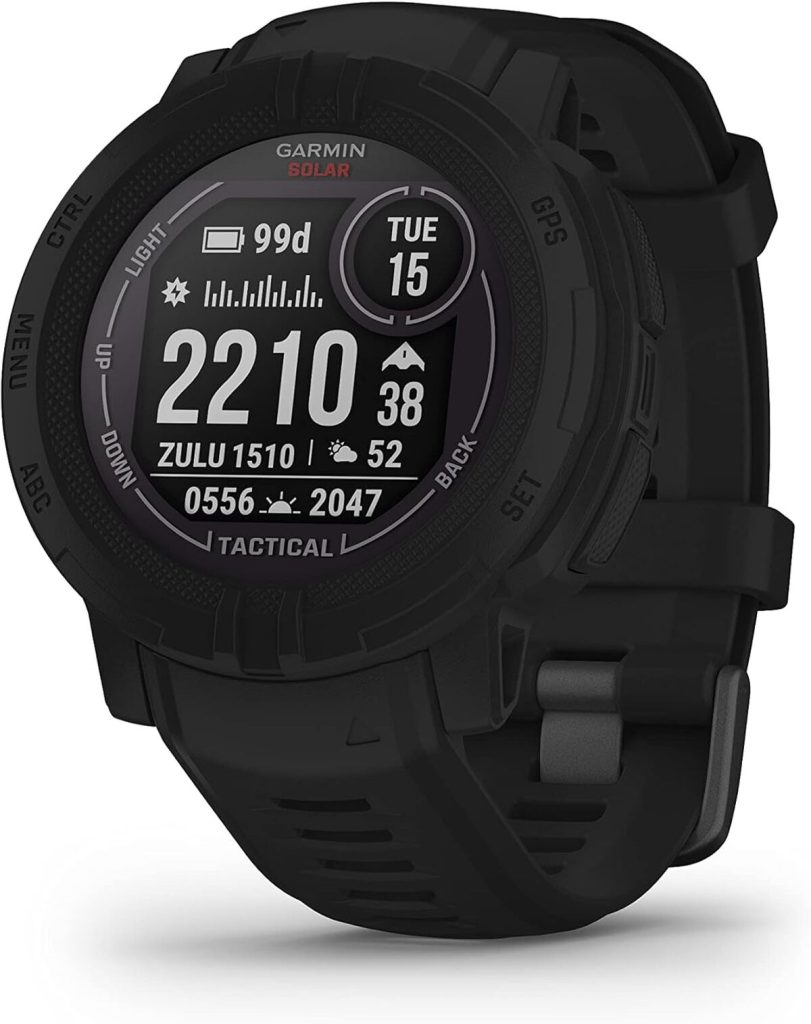 Test Garmin Instinct 2 Solar Tactical : montre GPS solaire robuste