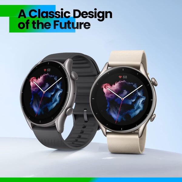 Amazfit GTR 3, 46 mm, Montre Connectée avec Alexa, 1.39