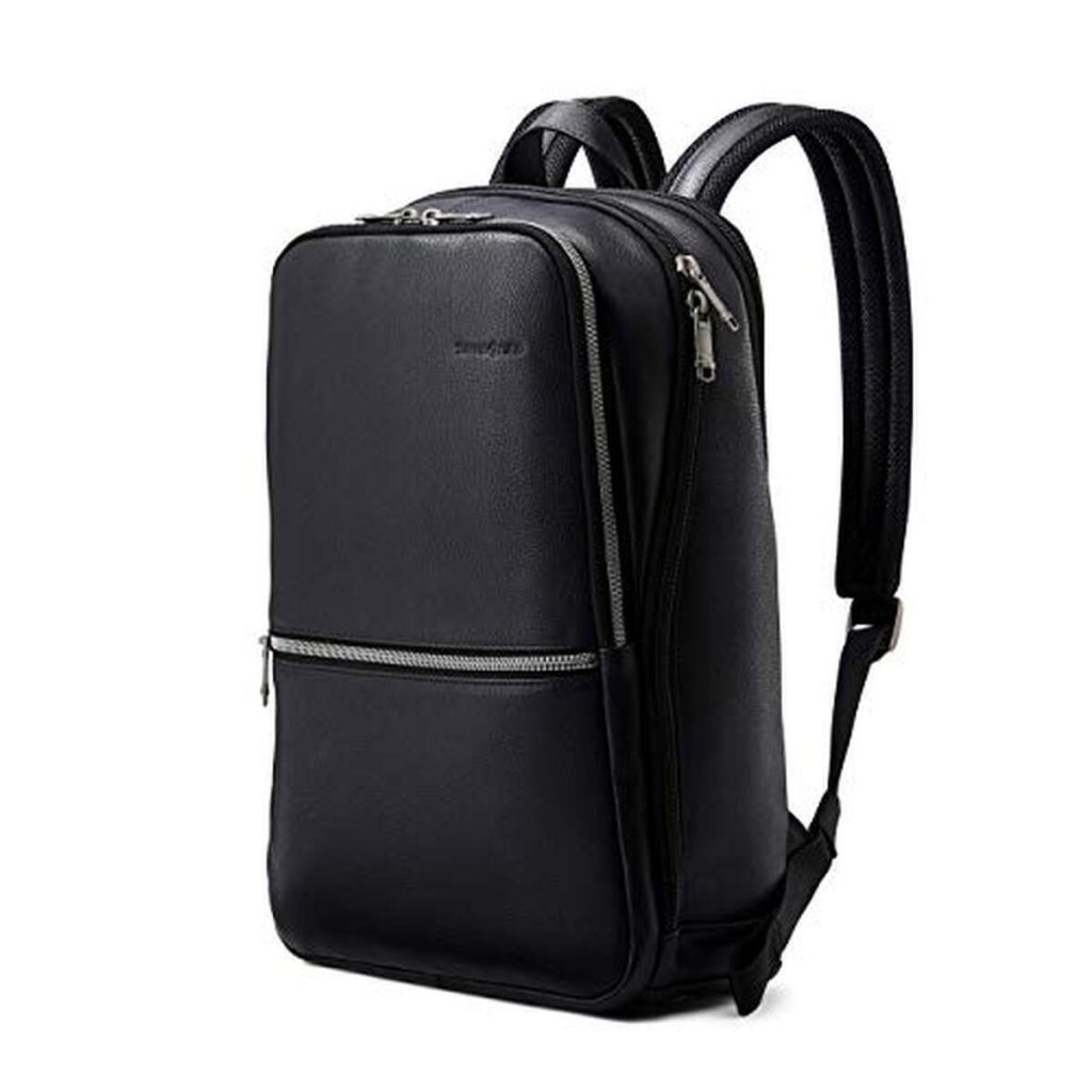 Test sac à dos cuir Samsonite 126036 noir