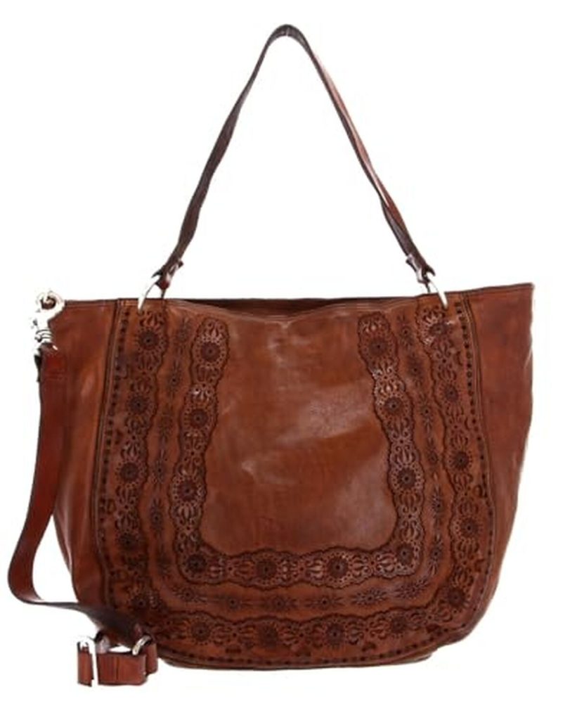 Avis sur le sac shopper Campomaggi en cuir 40 cm