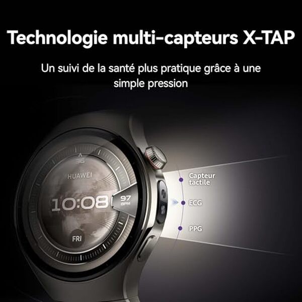 Découvrez notre analyse approfondie de la Huawei Watch 5 : technologie de pointe et suivi santé détaillé pour une expérience utilisateur optimisée