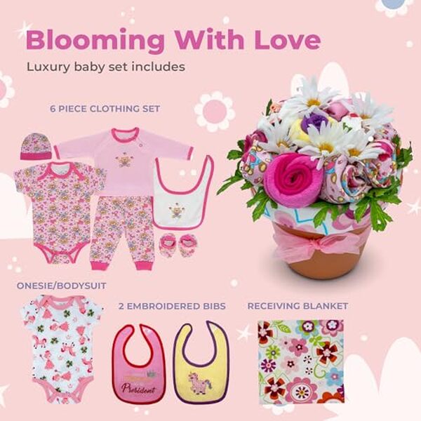 Découvrez notre avis complet sur le coffret cadeau Deluxe Baby Blossom parfait pour gâter une petite fille et chérir les premiers moments