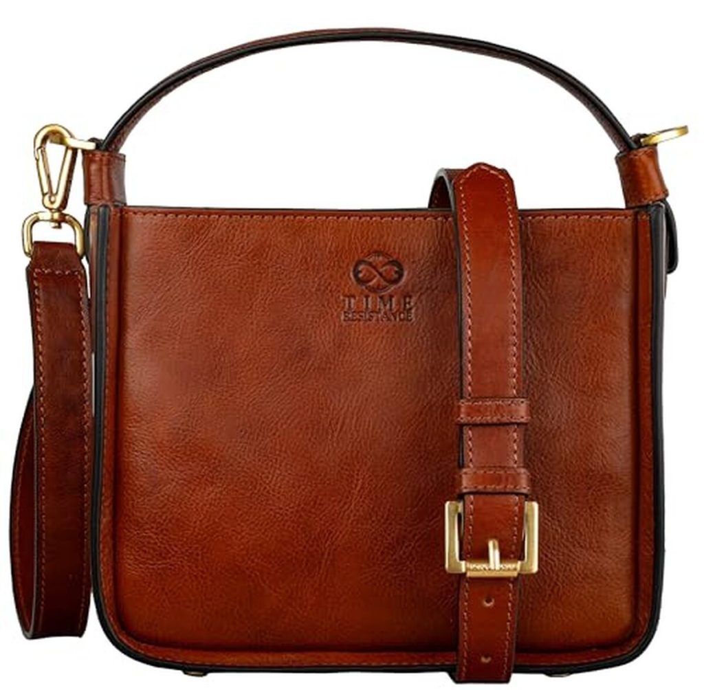 Avis : sac à main Time Resistance en cuir pleine fleur