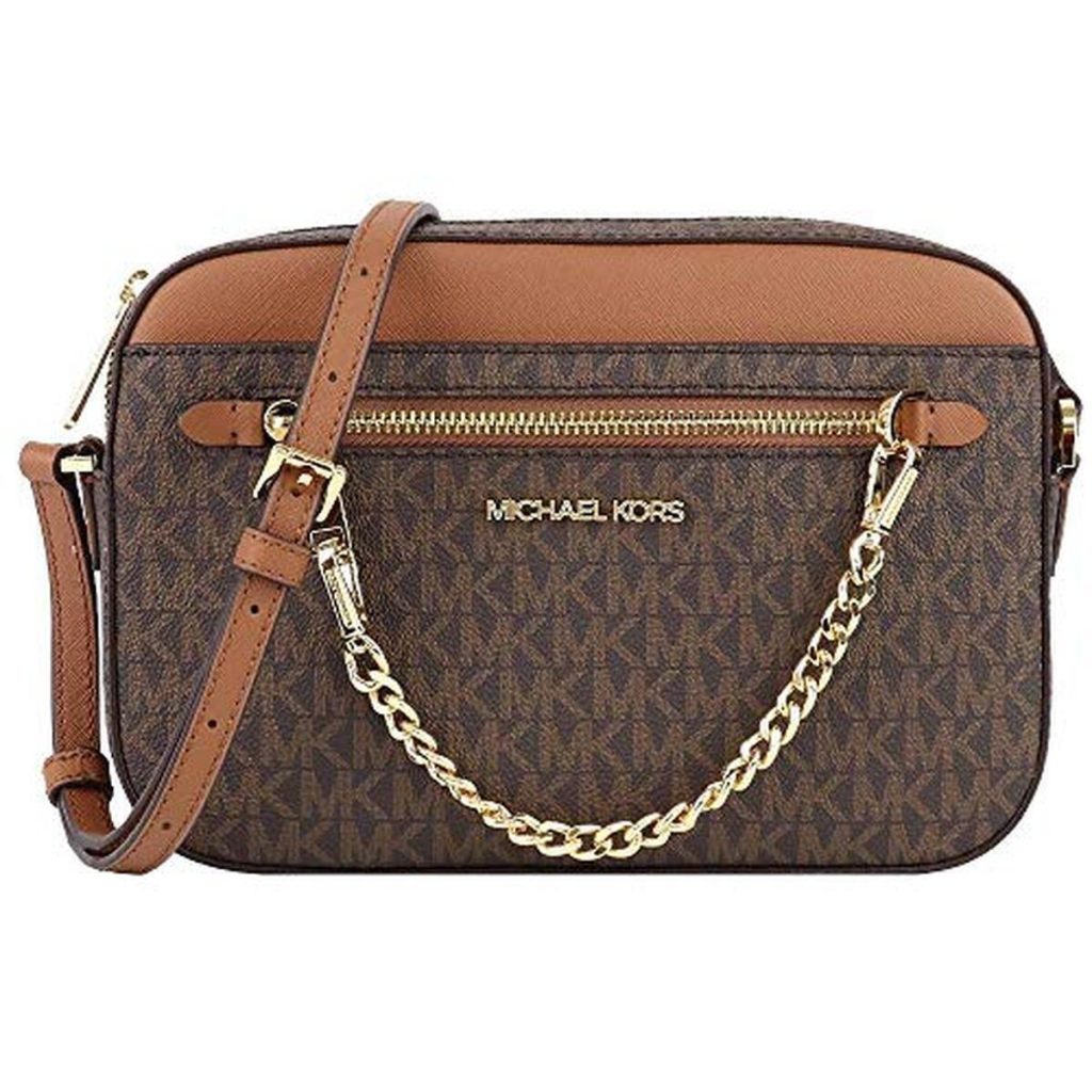 Avis : sac bandoulière Michael Kors cuir saffiano marron