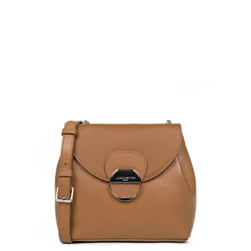 Avis : sac trotteur Lancaster Pia en cuir camel