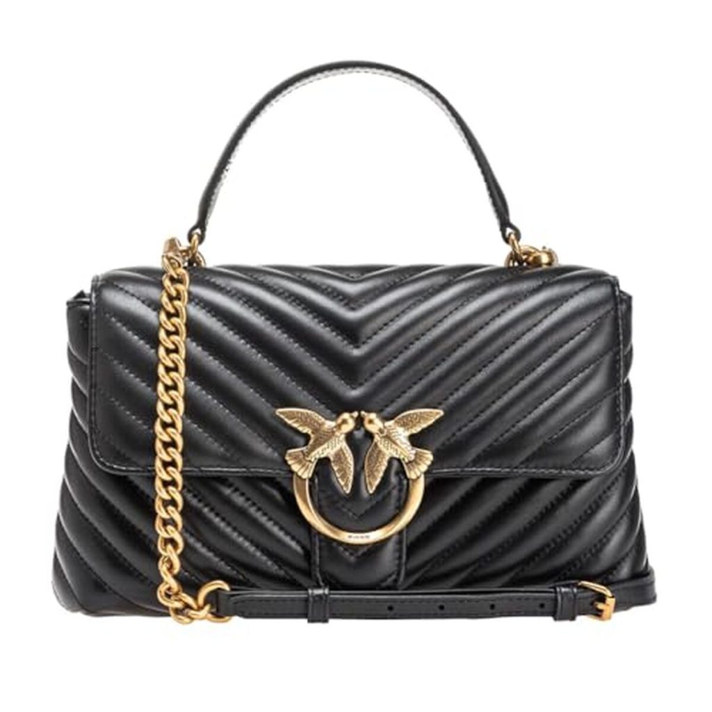 Avis sur le sac Pinko Love Lady Puff Classic CL noir et or